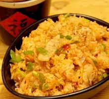 Spicy Kimchi Fried Rice