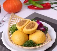 Cornmeal Vegetable Dumplings