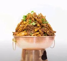 Chicken Feet and Pork Spine Hot Pot