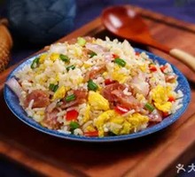 Egg and Sausage Fried Rice