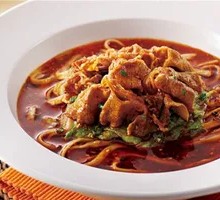 Beef and Enoki Noodle Soup