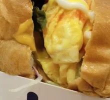 Cheese Bacon Thick Egg Toast