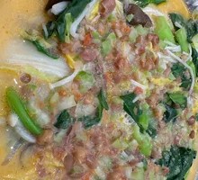 Fish Slices with Corn and Fresh Vegetables
