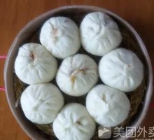 Cucumber and Shrimp Steamed Buns