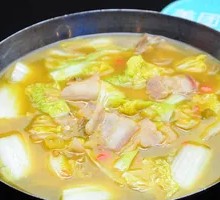 Braised Pork with Pickled Cabbage Hot Pot