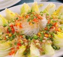 Garlic and Vermicelli Bok Choy