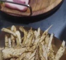 Shredded Black Pepper King Oyster Mushroom