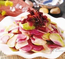 Stir-fried Turnip Salad