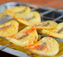Street Stall Potato Slices