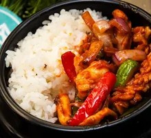 Squid Rice Bowl
