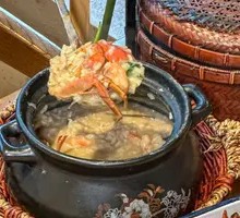 Fresh Shrimp and Crab Rice Porridge