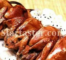 Almond-Style Quail in Foil