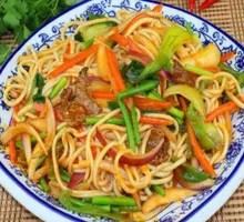 Beef Stir-Fried Noodles