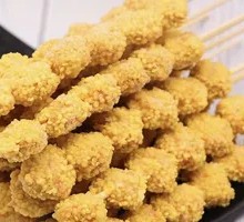 Crispy Chicken Skewers