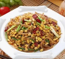 Pork Skin with Mung Bean Sprouts