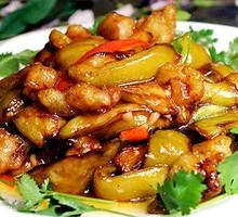 Braised Pork and Eggplant