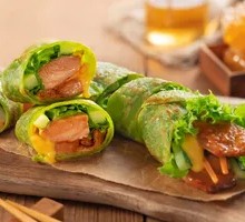 Juicy Honey Chicken Rolls