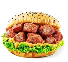 Spicy Duck Chinese Burger