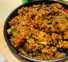 Sea Ling Mushroom Fried Rice