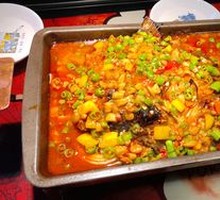 Golden Garlic Roast Fish