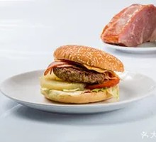 American Smooth Peanut Butter Steak Burger