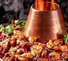 Spicy Pork Intestines and Chicken