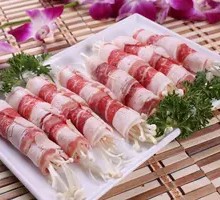 Grilled Pork Belly Rolls with Enoki Mushrooms