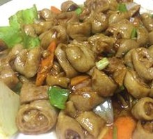 Stir-Fried Pig Intestines