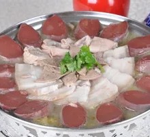 Braised Pork Blood Sausage