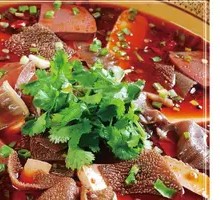 Spicy Dan Dan Noodles with Blood Sausage