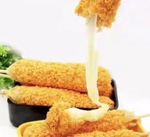 Cheese Pull Hot Dog Stick