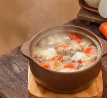 Mountain Radish Meatball Soup