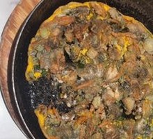 Pan-fried Oyster Omelette