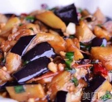 Stir-Fried Long Beans and Eggplant