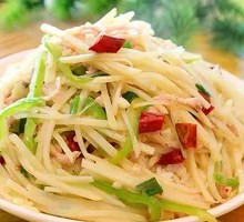 Potato and Pork Noodle Bowl