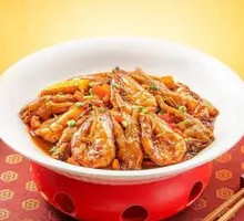 Spicy Chicken Feet and Shrimp Stir-fry