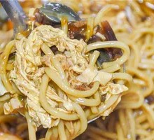 Shredded Chicken Noodles