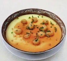 Braised Scallop and Egg