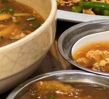 Pork Skin Sour and Spicy Soup