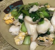 Stir-fried White Rice Cake