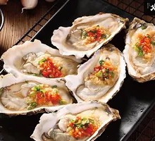 Garlic Roasted Oysters