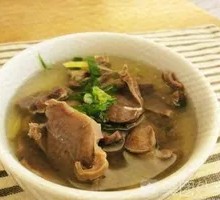 Duck Gizzard Soup