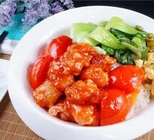 Lychee Pork Rice