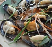 Scallion Oil Mussel