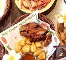 椰芒果果糯米饭