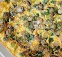 Oyster and Purple Seaweed Fritter