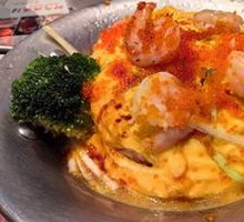 Crab Roe Shrimp Egg Fried Rice