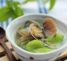 Clam and Loofah Soup