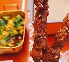 Freshly Skewered Beef