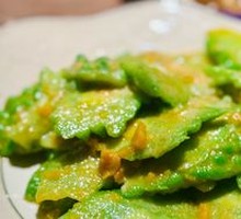 Salted Eggplant Bitter Melon